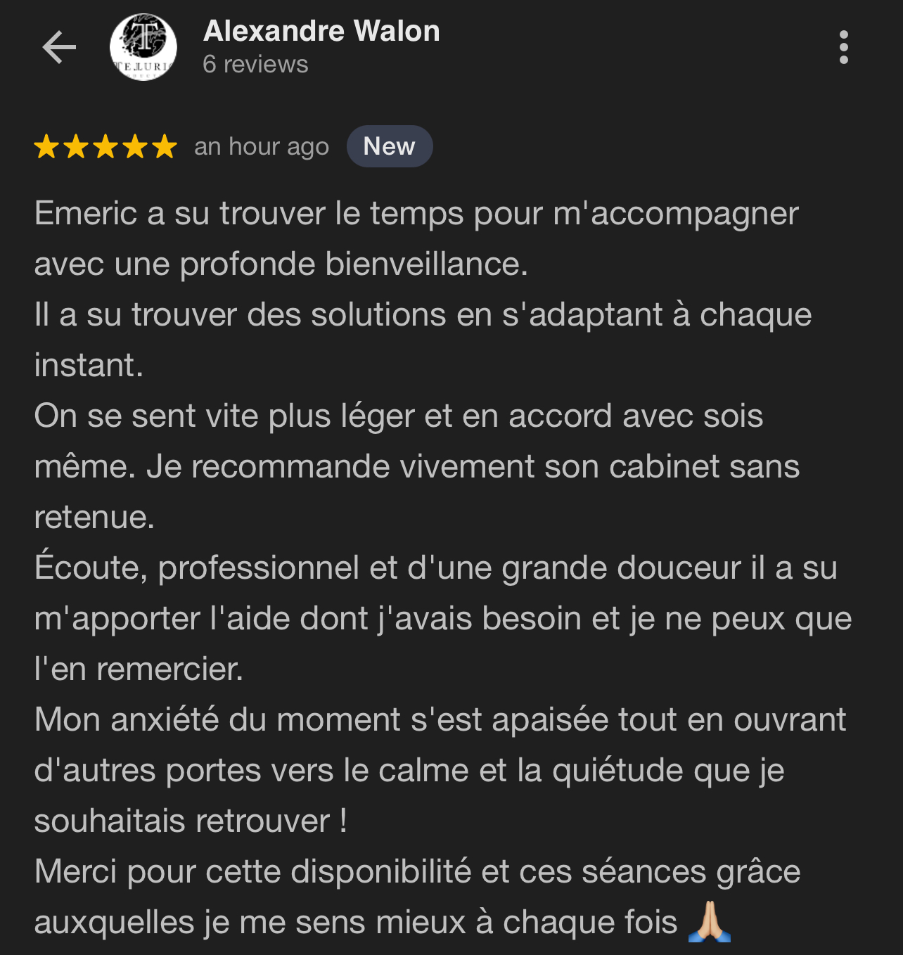 Emeric Delisse psychothérapeute